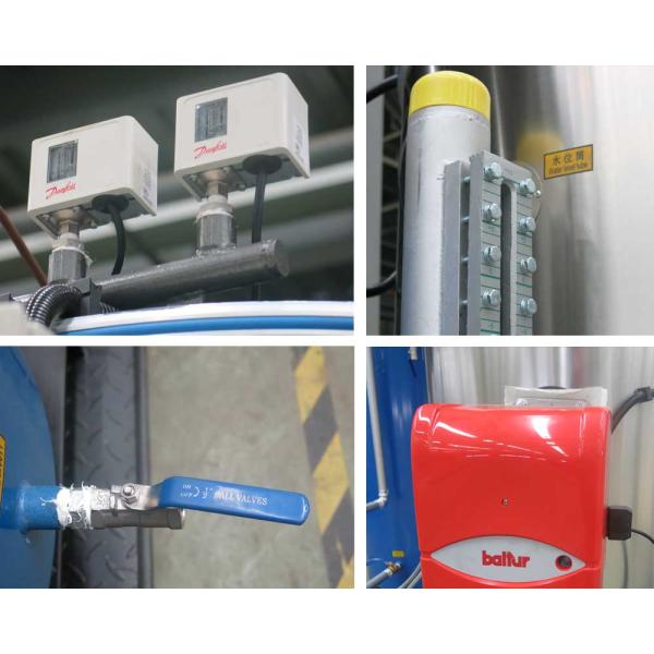 100kg - 300kg / H Fully Skid Mounted Diesel Oil Fuel Steam Boiler