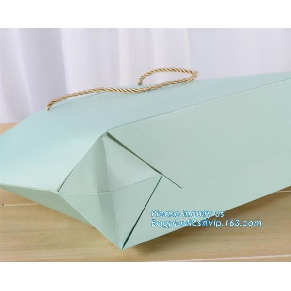 Fancy Design Black Paper Bag For Packaging, Luxury Custom Paper Carrier Bag, Gloss Laminated Luxury