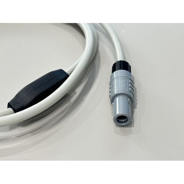 Power test cable connector with dual safety banana plugs to DC power socket, electrical wire harness for battery charger, inverter, solar system and lab equipment
