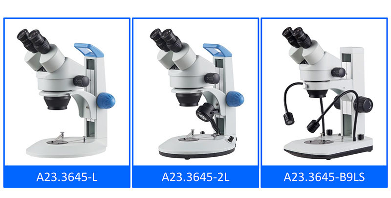 Увеличение 7-45x микроскопов A23.3645 Opto Edu Trinocular стерео