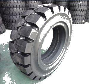 8.25-16 Solid Service Forklift Tyres 66kg Weight Custom OEM ODM