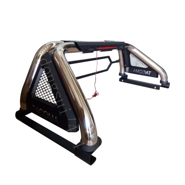 304 Ford Ranger Truck Roll Bar de aço inoxidável com luz de freio