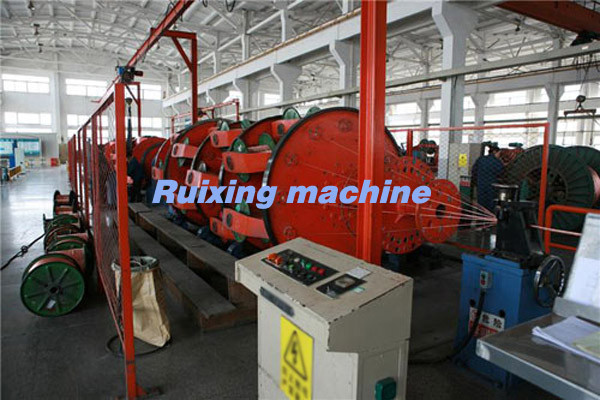 12 18 24 36 48 Cages stranding machine for steel-armoring and Cu-screening the cables