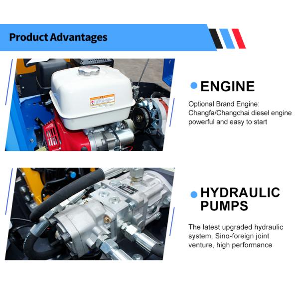 Construction Machinery Manufacturer Double Drum Roller Compactor Vibratory Hydraulic Diesel Small Asphalt Roller Machine