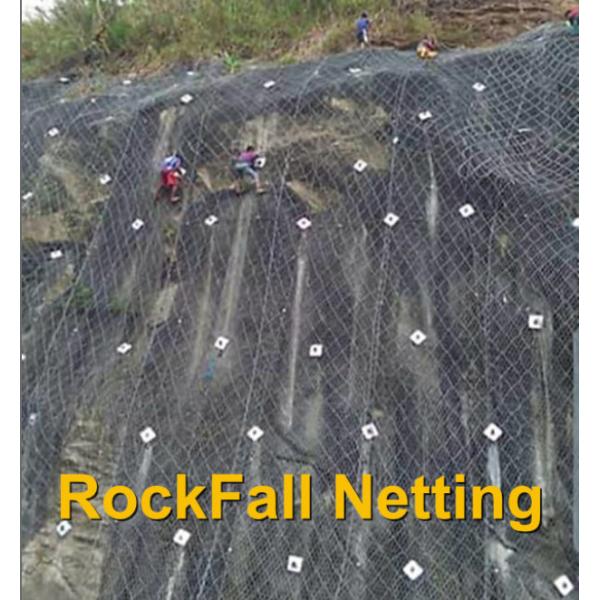 Предохранение от Rockfall ловя сетью подпорную стенку корзин 4mm Gabion