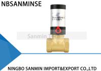 Válvula de pistão pneumática material de aço inoxidável do bronze da válvula de controle pneumático da série de Q22HD para o ar da água