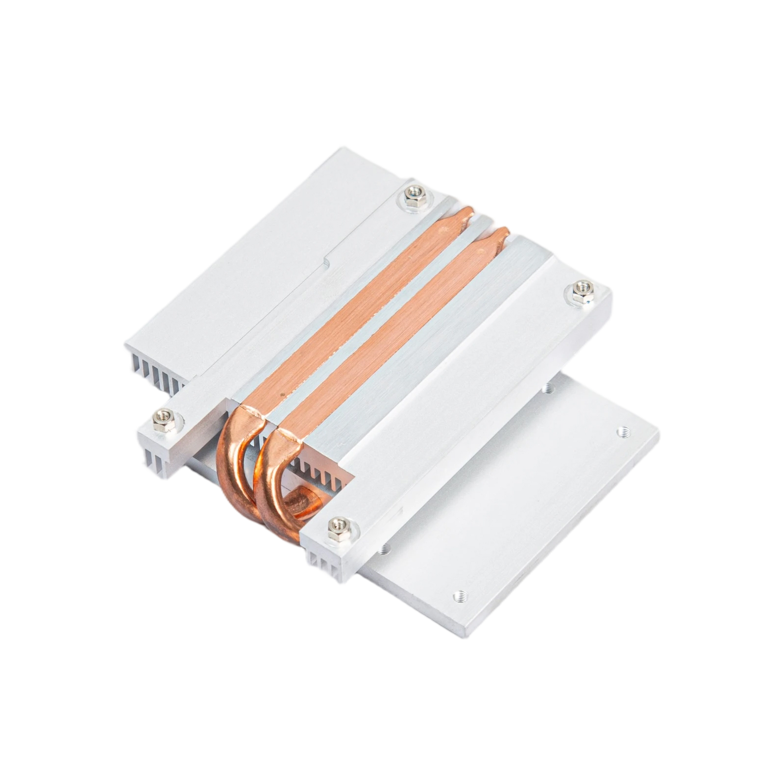 Customized Skived Fin Heat Sink | Aluminum Extrusion with Copper Heat Pipes for Multiple Electronic Platforms