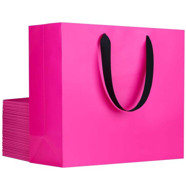 Custom Printed Eco-Friendly Durable Waterproof Luxury Brand Logo Gift Shopping Paper Bags For Shoes & Clothing