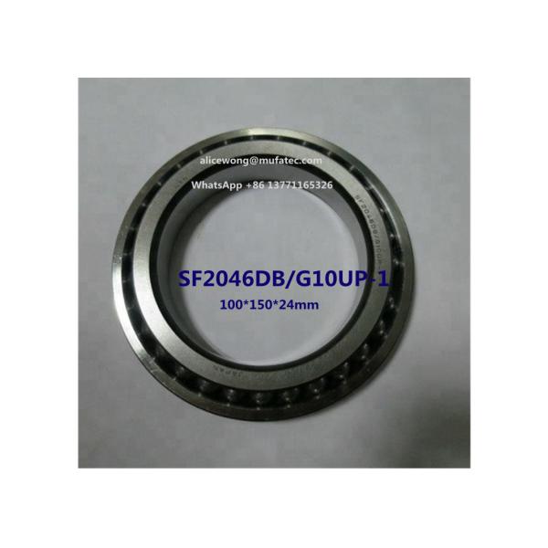 SF2046 SF2046DB/G10UP-1 excavator bearing double row angular contact ball bearing 100*150*48mm
