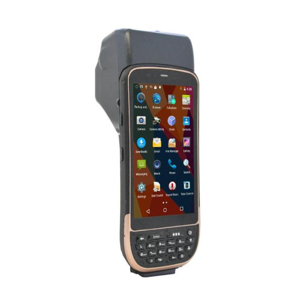 Thermal Printer Scanner Hand Held Rfid Reader With 7.4V 2600mAh Battery