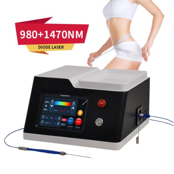 1470nm 980nm Diode Laser Hemorrhoids Treatment Liposuction Body Slimming Machine