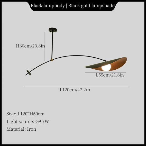 Minimalist Designer Led Chandelier Modern Creative Pendant Light （WH-AP-682）