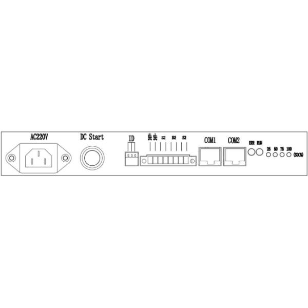 128V 40S 50A Интегрированная БМС для управления накоплением солнечной энергии