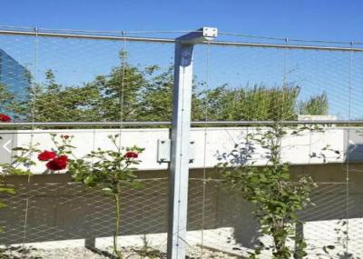 Playground Stainless Steel Wire Rope Mesh Woven Anti Falling Dropping Ferrule Cable Net