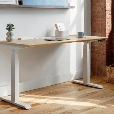 Escritório Elétrico de Piso de Altura Ajustável Custom Dual Motor Smart Desk para Comercial