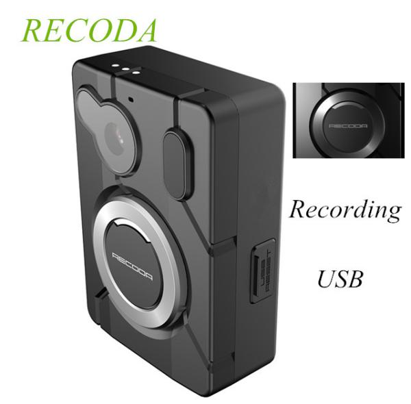 Recoda M506 Police Body Worn Camera FULL HD Recording IR IP67 Waterproof
