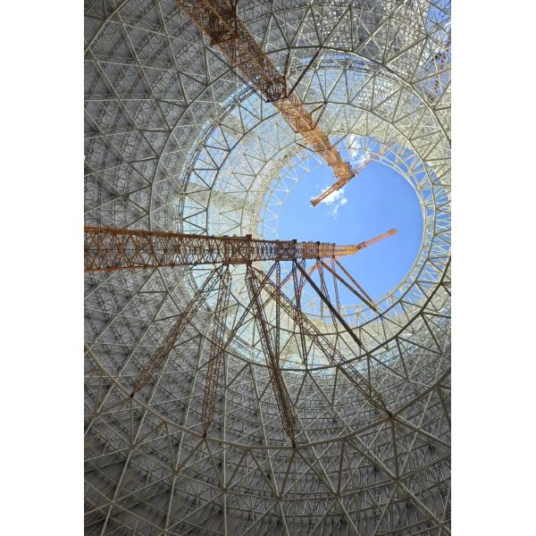 Prefabrication Cooling Tower Steel Structure Petrochemical Hot Dip Galvanized Structure