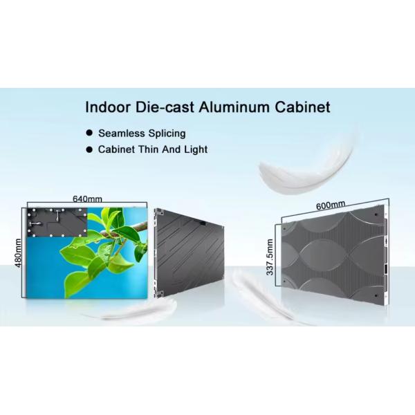 P1.86 Indoor Led Display 640*480mm LED screen