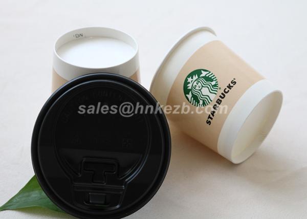 Food Grade Disposable Drinking Cups With Lids12oz For Hot / Cold Beverage