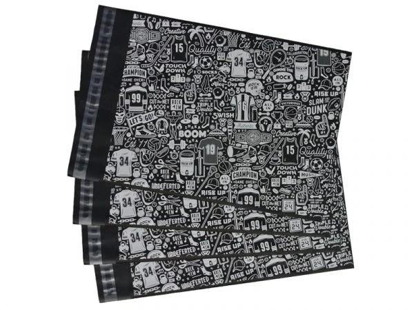 4x8in polythene mailing bags custom printed retail bags tear proof poly mailers custom printed paper bags