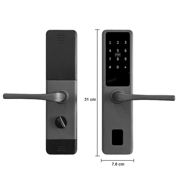 Room Home Smart Door Lock Indoor Wooden Door Home Card Electronic Lock Hotel Door Lock System Supplier