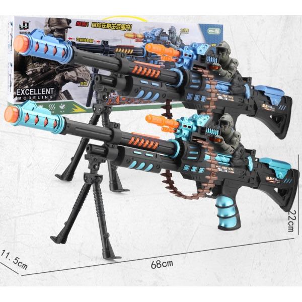 BOYS Toy Submachine Gun M249 Big Pineapple Boy with Electric Sound and Light