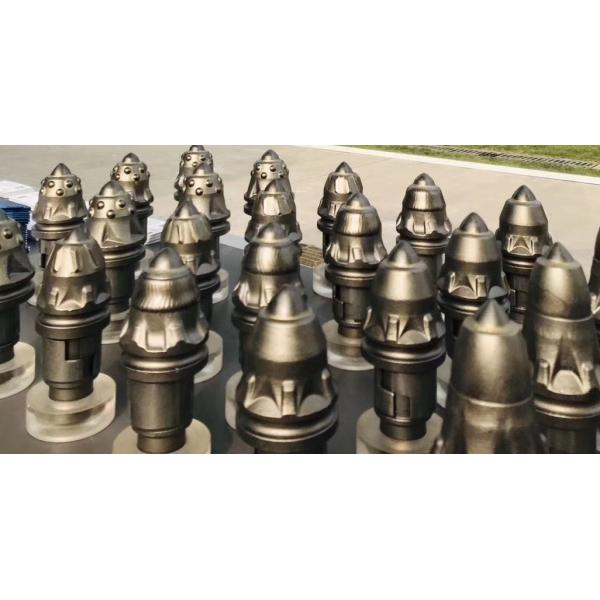Durable Tungsten Carbide Bullet Teeth Hydraulic Piling Rig Parts For Foundation Tools