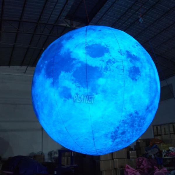 Гигантский надувный лунный шар надувный лунный планета воздушный шар для рождест