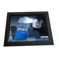 affichages industriels de moniteur d'écran tactile d'affichage à cristaux liquides de châssis de la catégorie 6.5inch avec l'entrée de VGA HDMI DVI pour l'usage industriel