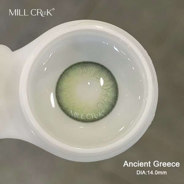 Millcreek Ancient Greece 14.0mm Natural Yearly Colored Contact Lenses High Opacity Soft Eye Contacts 1 Pair