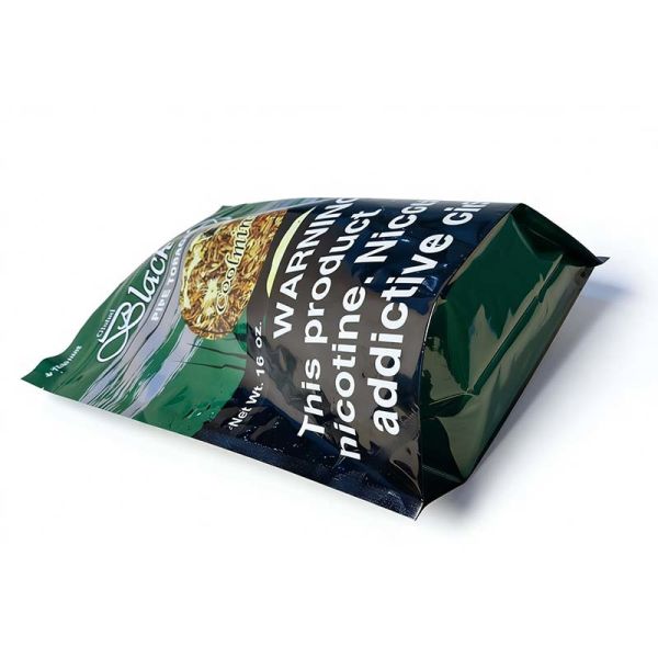 Tobacco Stand UP Pouch Light Blocking Stand Up Packaging Bag Aluminum Foil Barrier