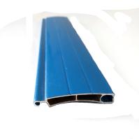 6063 T5 saupoudrent les profils en aluminium de rouleau de porte enduite de volet pour Moyen-Orient