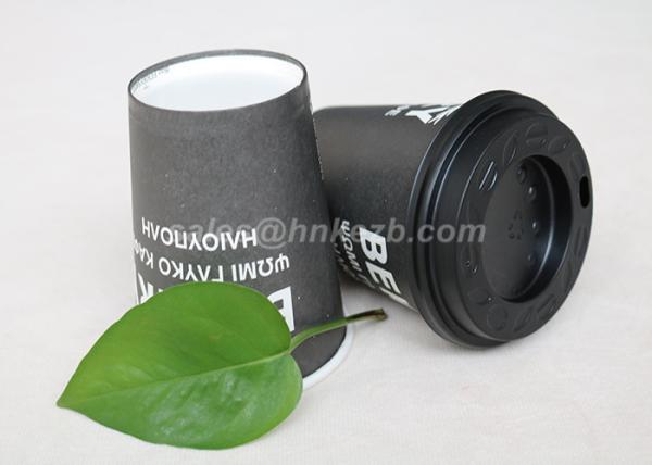 To Go Insulated Disposable Coffee Cups With Lids For Party / Wedding