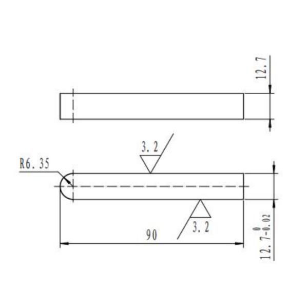 Original PN G0006283 Mission Pump Spare Parts COUPLING KEY