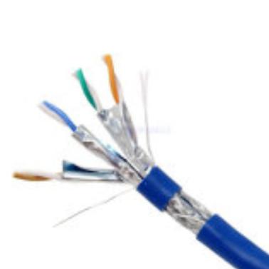 SFTP CAT6A Ethernet  Copper CCA Cat 6 Ethernet Cable 305m Fluke Test LSZH Wiring