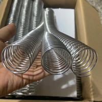 Bobine obligatoire en spirale argentée de galvanoplastie de carnet du diamètre de fil 2.0mm