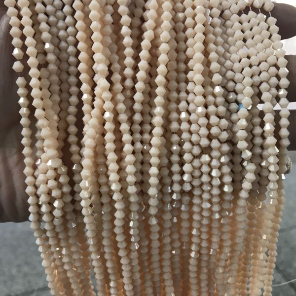 Factory Price Wholesale Bicone Beads 2/3/4/5/6/8mm Colorful Glass Bicone Crystal Beads for Jewelry Making