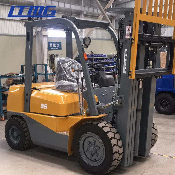 LTMG 3.5 ton diesel forklift truck with mechanical transmission and cabin