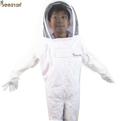Terylene Honey Bee Protection Suit Kids Beekeeping Protective Clothing With Round Veil