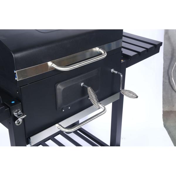 Outdoor Camping Grills High Temperature Chrome Steel Cooking Grid Charcoal Bbq Smoker