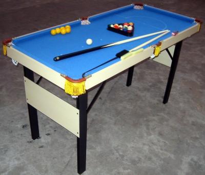 Folding Mini Snooker Game Table , PlusOne Sports Pool Billiard Table For Kids Fun