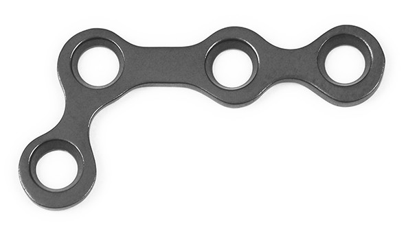 110 градусов l Maxillofacial плиты протезное имплантирует левое