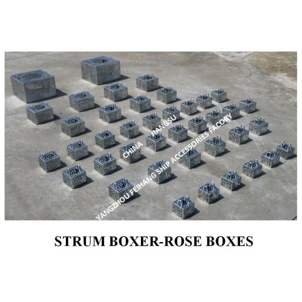 JIS F7206 SUCTION-ROSE BOX STRAINERS & Strum ROSE BOX STRAINER Carbon steel hot-dip galvanized