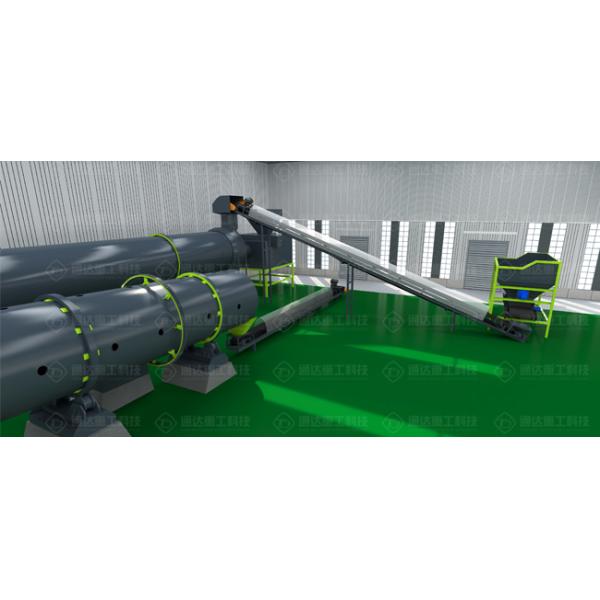 High Quality Organic Fertilizer Production Line Chicken Manure Granule Fertilizer Making Machine