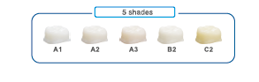 1400Mpa Core Dental Ceramics Zirconium Uses In Dentistry With 5 Coloring Liquids