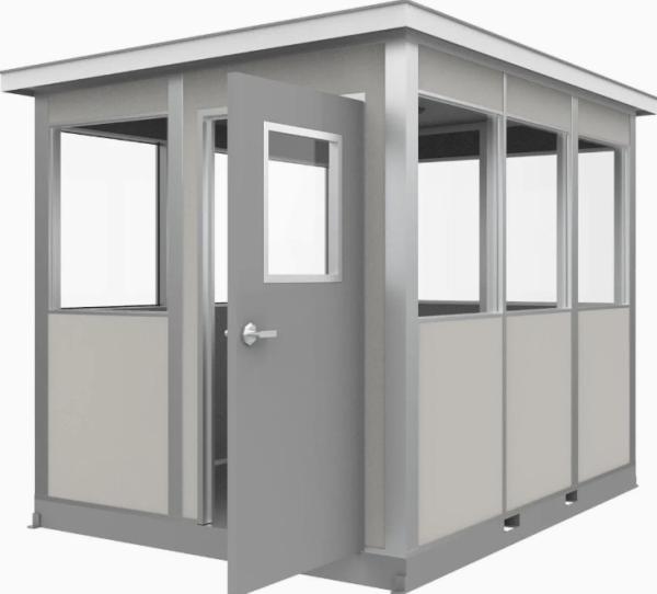 Portable Prefabricated Steel Structure Security Container Modern Metal Guard