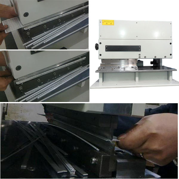 Robust Frame V-Groove Cutting Machine For Any Length PCBs / Aluminium Boards