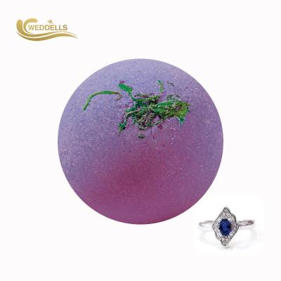 Sandalwood Scented Jewelry Bath Bombs  ,160g Surprise Private Label Bath Bombs