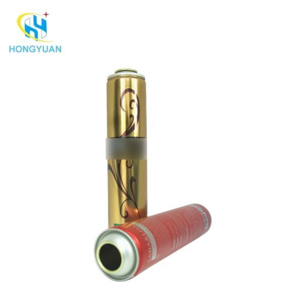 Custom Color Hair Aerosol Spray Can Straight / Neck In Type 90mm 240mm 320mm