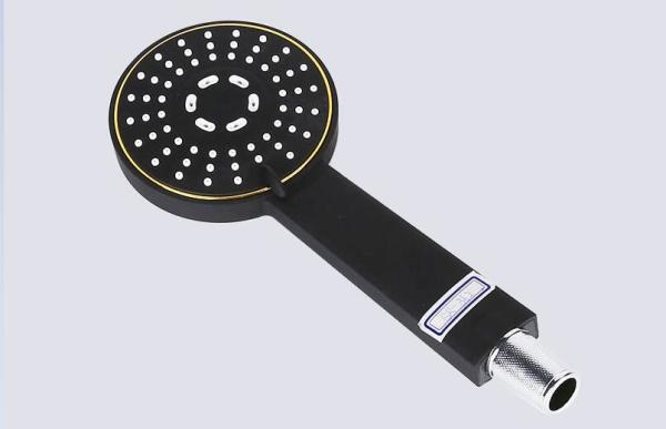Bathroom Hand Held Shower Head ABS Material Good Insulation Chromed Out Look